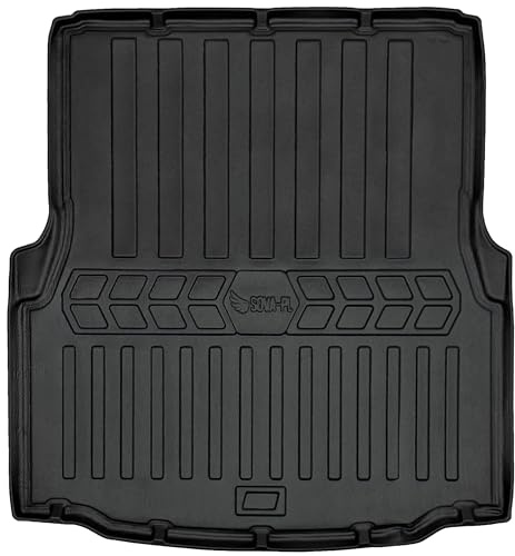 Kofferraummatte 3D passend für BMW Serie 3 E46 (1998-2005) Sedan/Limousine | Kofferraum Schutzmatte | Antirutschmatte Auto | Kofferraumschutz | Gummimatte Auto Kofferraum