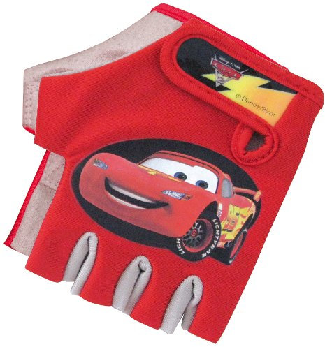 Stamp DISNEY Kinder Fahrradhandschuh, Sporthandschuh, Handschuh Cars S, rot, waschbar, gepolstert