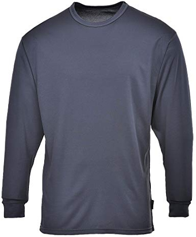 Portwest Camiseta Térmica Base Layer, Tamaño: 4XL, Color: Antracita, B133CHA4XL