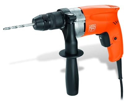 FEIN Taladro hasta 6 mm, BOP 6, 500 W, Taladro de 1 velocidad y altas revoluciones hasta 6 mm en acero con elevada estabilidad de la velocidad para construcciones metálicas.