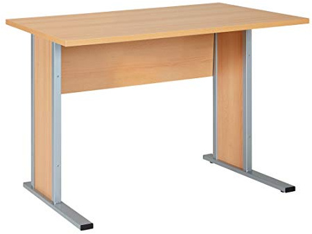 Möbelpartner Manni Schreibtisch, samerbergbuche, ca. 90,0 x 65,0 x 72,2 cm (BxTxH)