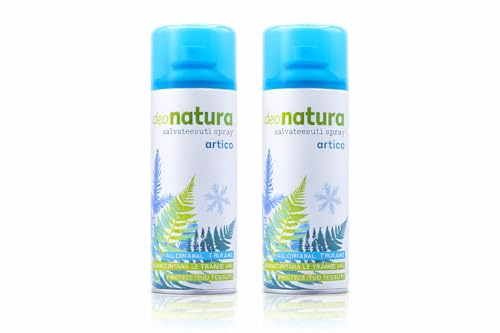 HOME PRO Deo Artico 2.0 Spray Igienizzante Deodorante Ambiente Tessuti Assorbiodori Profumatori Armadio E Cassetti Elimina Odori Profumatore Auto Vestiti 2x400ml