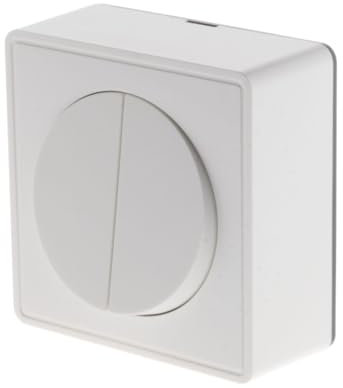 Zenitech - Interrupteur Double va et Vient 10A saillie Silver - Vulco