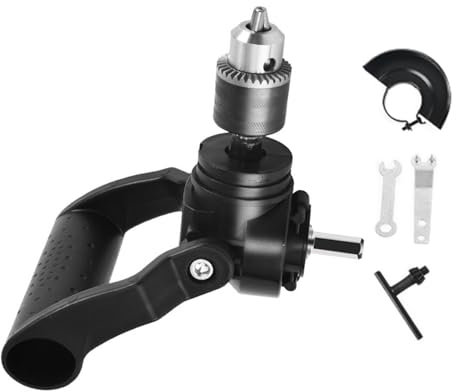 Attacco ad angolo retto 90 gradi batteria ad angolo retto adattatore trapano fresatura superiore bit estensione strumento di perforazione accessori