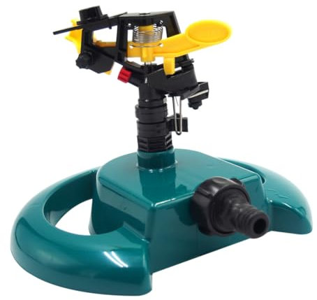 TOYANDONA 1Pièce Arroseur Rotatif Automatique pour Jardin Gicleur Arrosage Multifonctionnel pour Pelouse Irrigation de Jardin Eau Installation Facile