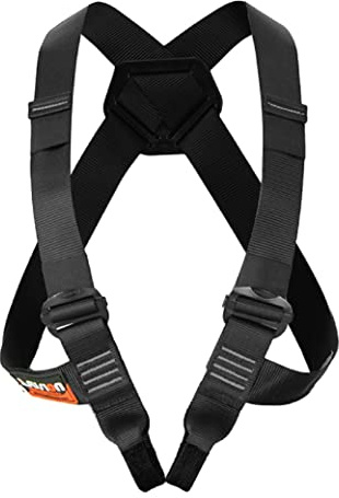 Fusion Chest Harness Climb Stika - (5,000 LBS Rated) Heavy Duty Chest Harness for Hiking, Tree Climbing, Ziplining, Rock Climbing, Rappelling