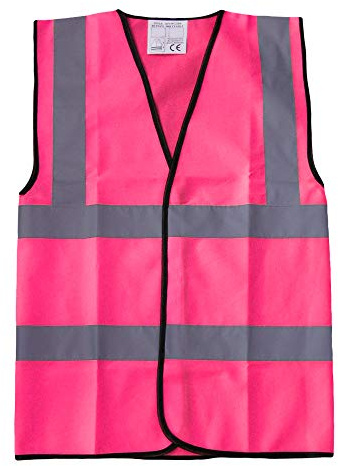 Pink Hi Vis Hi Viz Safety Vests Waistcoats, Work Wear & Events, Bulk Discounts, Brook Hi Vis.