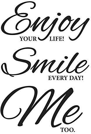 Ideen mit Herz Metallic-Bügeltransfers | Bügelbild für Textilien | DIN A4 | Schriften ohne Hintergrund | Statement 2 | Farbe: schwarz