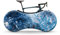 Velo Sock Bicycle Indoor Cover for Storage and Transportation, Stretchy Dirt Proof Fabric, Bike Travel Protection Cover - Iced Bubbles