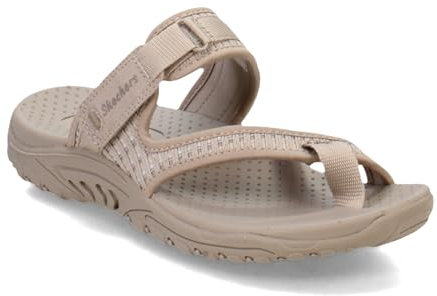 Skechers Damen Reggae-Cool Harbor Flip-Flop, Taupe, 40 EU