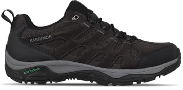 Karrimor Summit Mens Leather Walking Shoes Charcoal 10 (45)