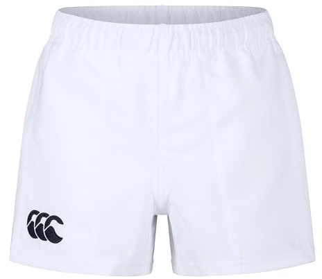 Canterbury Player' Drill Shorts pour Garçon, White, 10 Years