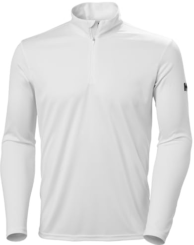 Helly Hansen Mens Hh Tech 1/2 Zip 2.0, White, S