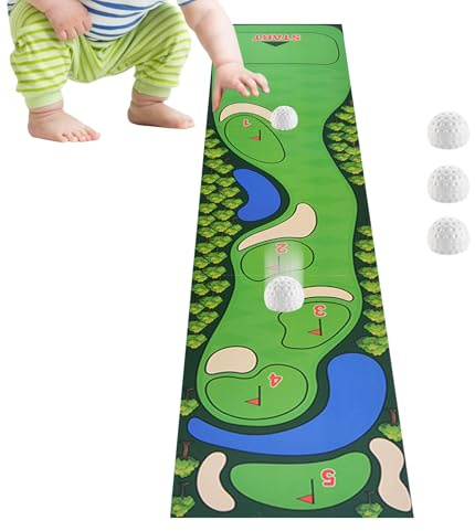 Set di Gioco da Tavolo,Tappetino Interattivo Pieghevole | Gioco Curling Bowling Da Scrivania | per Adolescenti Amici Bambini Compagni di Classe Soggiorno Dormitorio Appartamento Festa Aula