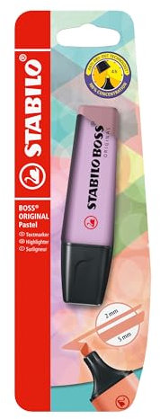 STABILO - Textmarker - BOSS ORIGINAL Pastel - Einzelstift - Schimmer von Lila