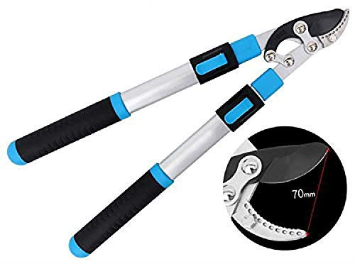 RONGJJ Astschere, Teleskop-Lopper-Verlängerungsgriff Mit Teleskop-Verlängerungsgriffen Scharfer, Leicht Zu Schneidender, Leichter, Schnell Ausziehbarer 360-570-mm-Gartenschneider