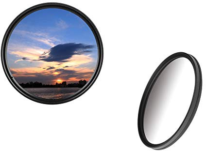 Filtre dégradé professionnel 72 mm - Gris - Gradué - 72 mm - dHD Digital