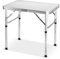 STAHLWERK Aluminium-Klapptisch 60 x 45 x 56 cm Campingtisch | Aluminiumtisch | Gartentisch | Campingmöbel | Falttisch | Picknicktisch