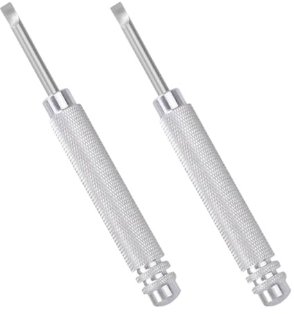 SUPVOX Herramientas de Reparación de Relojes Metal 2 Piezas para Quitar Tapa Trasera Profesionales Uso Relojero Kit Cambio Batería
