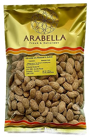 Californian Almonds Roasted & Ready Salted – 450g | Crunchy Premium Snack | High in Protein & Fibre