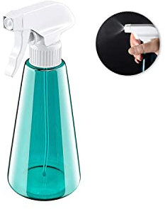 Vaporisateur en plastique réutilisable de 500 ml - 3 modes (brouillard fin, jet et éteint) - Vaporisateur vide pour plantes - Avec tête de pulvérisation réglable - Pour jardin, salon de coiffure