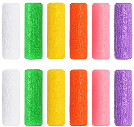 NITAIUN 12 Stücke Aligner Tablett Sitzer Chewies Aligner Chompers Aligner Trays Aligner Chewies für looping chewie 6 Farben