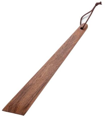 Muso Wood 9.8 Acacia Wood Spatula for Cooking, Small Wood Flipper, Non-Stick Spatula Set, Multi-Purpose Spatulas for Flipping, Serving, Scraping & Turning (Set of 1)