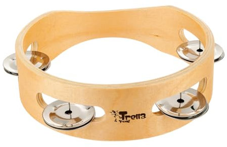 TrellaTon® Schellenkranz Ø 15 cm mit 4 Paar Tamburinschellen I Wiemann Lehrmittel
