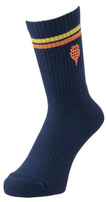YONEX Sport Crew Socken für Tennis, Badminton und Freizeit und mehr (DE/NL/SE/PL, Alphanumerisch, L, Regular, Regular, navy blue)