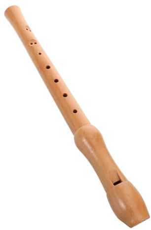 Soprano Recorder 8 Hole Wooden Beginner Instrument for Kids