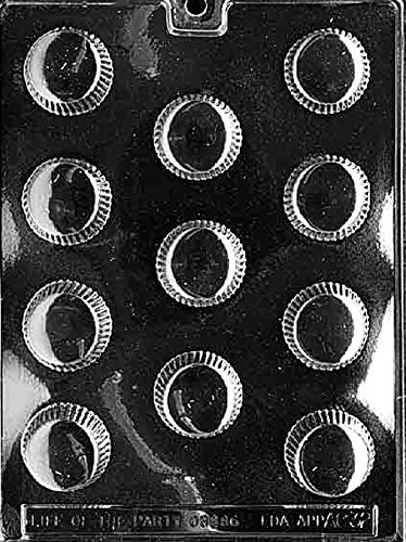 Medium Large Peanut Butter Cup Candy Mold by Life of the Party