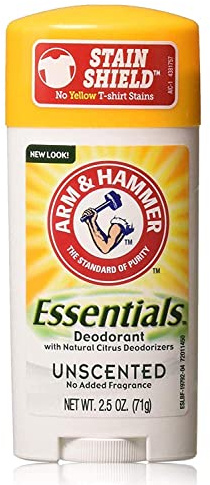 Arm & Hammer Essentials Natural Deodorant, geruchlos, 70 ml, 4 Stück