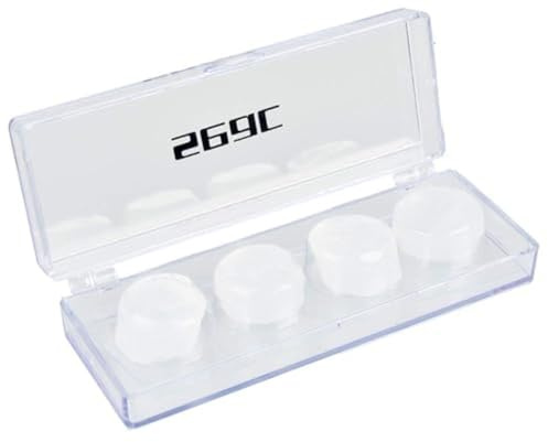 SEAC S/Ear Plugs, ohrstöpsel zum Schwimmen, transparent, Standard