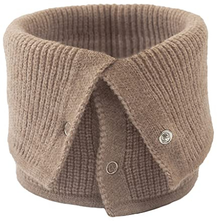 Sciarpa con colletto Shntig, scaldacollo con chiusura a bottone, sciarpa in maglia per donna, sciarpa in lana, fazzoletto decorativo, scaldacollo