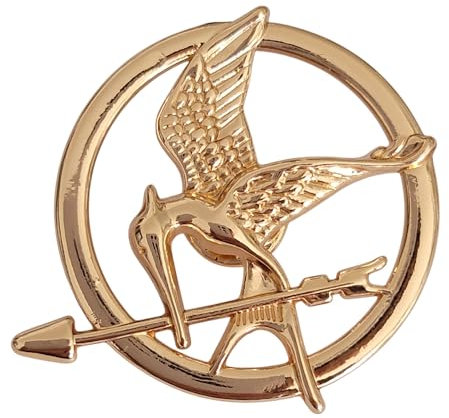 GFM® Broche fantaisie MockingBird inspirée du geai moqueur – Anniversaire, fête des mères, Saint-Valentin, fête, mariage, anniversaire de mariage, M, Métal