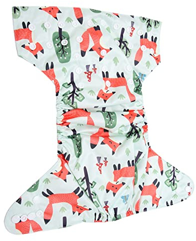 TOPINCN Pañal de Natación Infantil Reutilizable Lavable, Pañal de Tela con Bolsillo Ajustable para bebé, Piscina, Playa, Capa Interior de Tela Suave para Bebés (BL002)