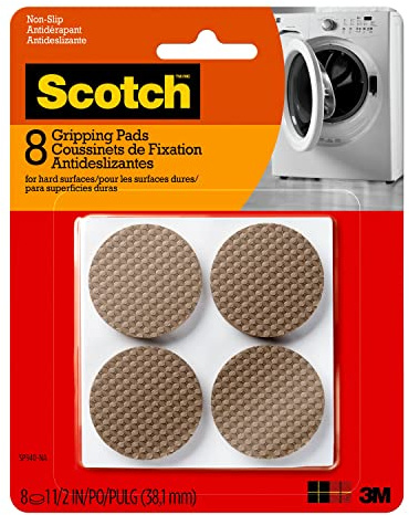 Scotch SP940 051141598079 Gripping Pads, Brown, 1.5 Inch