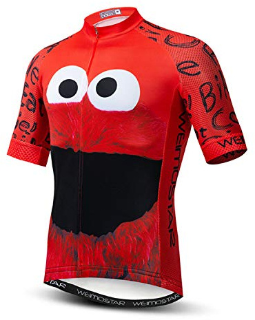 USA cykeltröja män MTB landsvägscykel skjorta sommar cykling toppar kortärmad cykelkläder sportkläder andas snabbtorkande, Bcd6107, XL