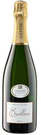 Joseph Cattin Crémant d'Alsace Brut Excellence | Elsass – Frankreich | 1 x 0,75 Liter