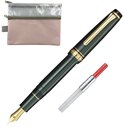 Generisch SAILOR Pro Gear Slim Shikiori Füllfederhalter (MF) mit Konverter &Bleistiftbox, (japan import) (Manyo (11-1224-302))