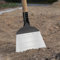 Pala Multifunzionale per la Pulizia del Giardino all'aperto, ZoneYan Pala da Giardino Multifunzionale, Pala Piatta in Acciaio, Strumento per Diserbo da Giardino/Cazzuola, 23cm (Senza Maniglia)