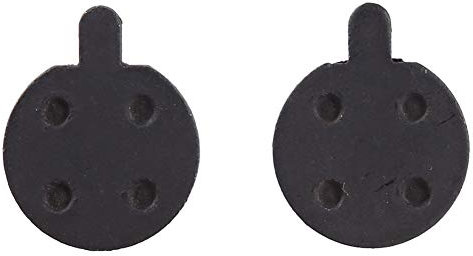 VGEBY1 Scheibenbremsbelag, 4 Paar Schwarzer Semimetall Scheibenbremsbelag für Fahrräder