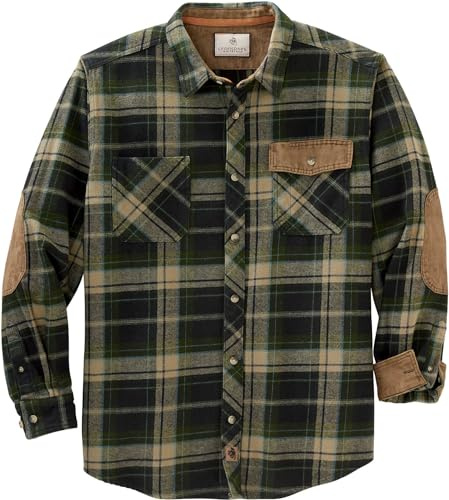 Legendary Whitetails mäns hamn tungvikt vävd skjorta button-down skjorta