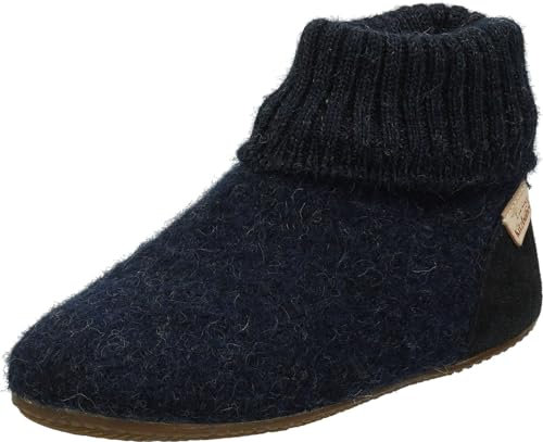 Living Kitzbühel - Schurwolle - Hüttenschuh (30 EU Nachtblau)