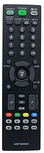 AKB73655802 Télécommande de rechange pour TV LG LCD LED 19LS3500 22LS3500 32LS5600 32CS460 32LS3500 37LS5600 42LS3450 42LS5600 42PA4500 42PA4500ZF 47LS5600