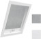 WOLTU Thermo Dachfenster Rollo ohne Bohren Sonnenschutz Verdunkelungsrollo mit Saugnäpfen, Thermorollo Hitzeschutz für Velux- und Roto-Fenster M06 / 306, Grau 60x93 cm