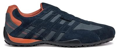 Geox Herren Uomo Snake B Sneaker, Navy, 42 EU