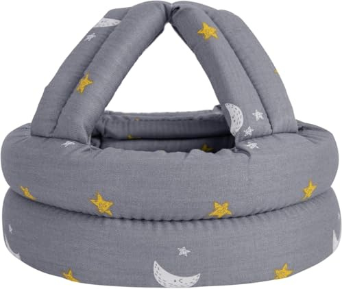 GEDRACKPMYN Elderly Anti-Fall Anti-Collision Cap, Full Head Protector Fall Protection Hat Cap, Safety Helmet for Epilepsy Seizures Prevent Head Injuries