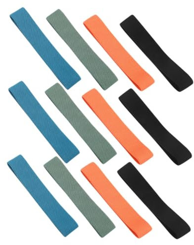 LIFKOME 12piezas Correa Para Fiambrera De Nylon Banda Elástica Para Fiambrera Para Almuerzos El Aula Comidas y Transporte De Alimentos Infantiles