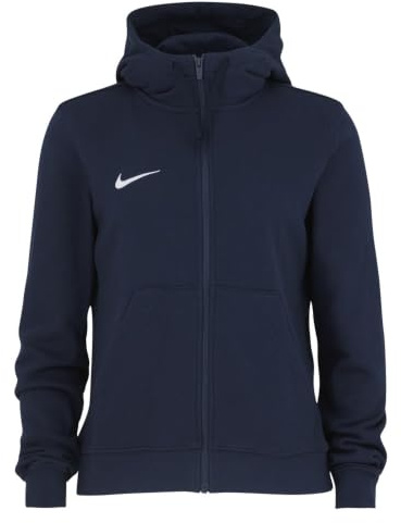 NIKE dam Womens Nike Team Club Full Zip Hoodie Ft - Obsidian Sweatshirt